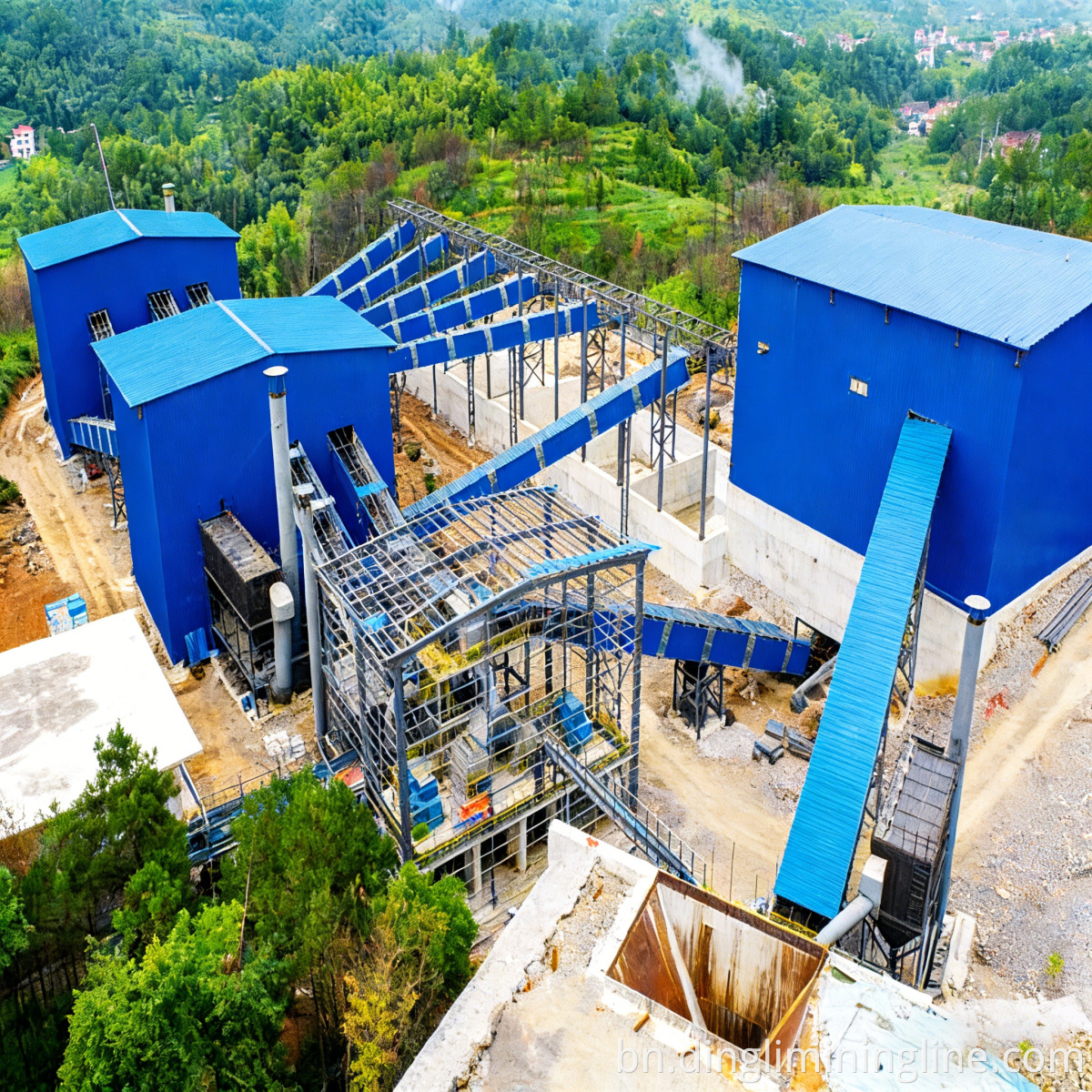 1000 TPH Gravel Processing Plant
